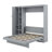 Gulshara Murphy Bed Wall Bed With Shelves, Wardrobe And LED Lights-487071939-487071966