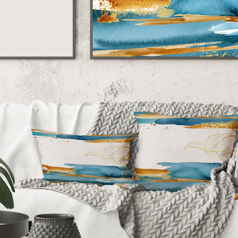 Floral Throw Pillow