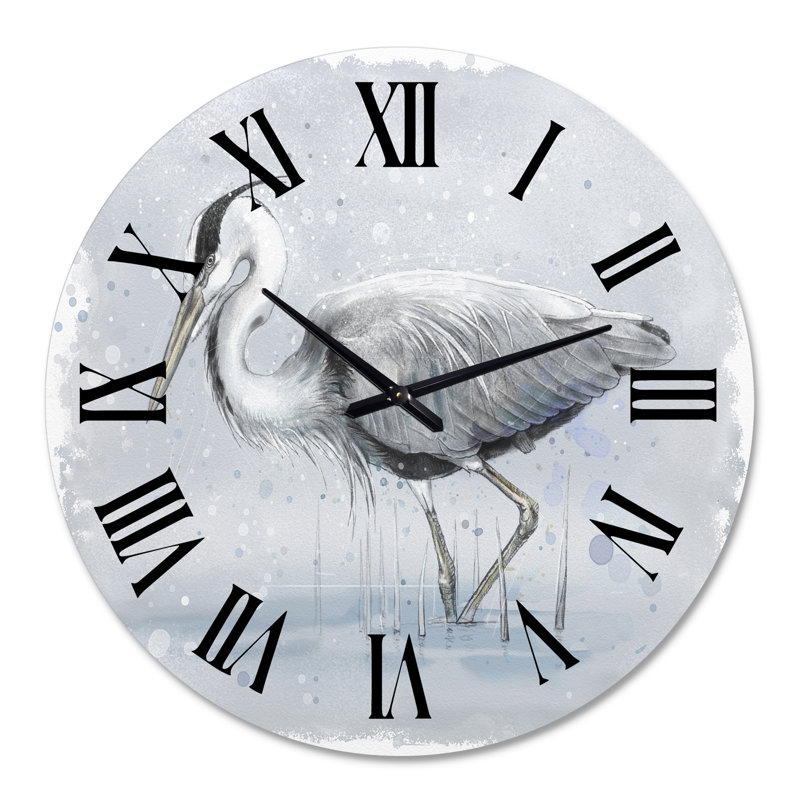 Horloge murale grise, Moyenne
