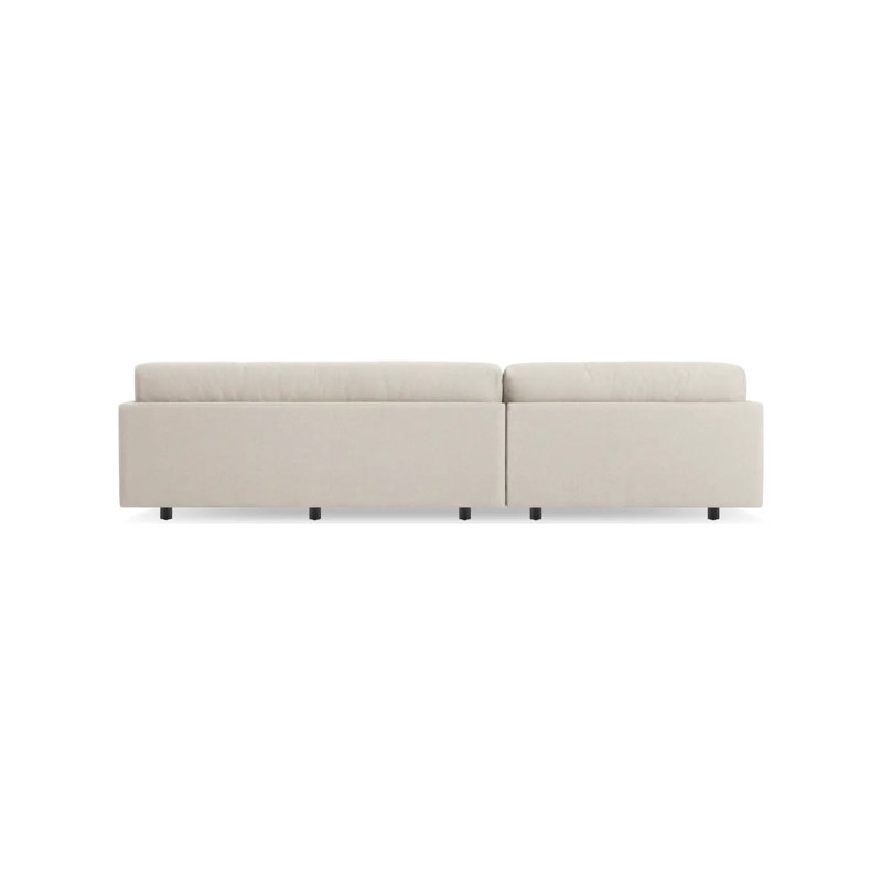 Sunday Chaise Sectional, Right Hand Facing, Sanford Natural Linen