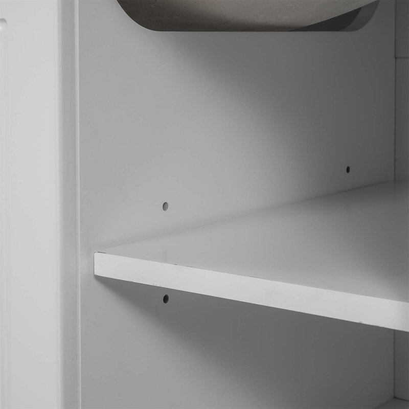 30'' Single Bathroom Vanity Base Only, White