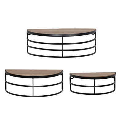 Ensemble de 3 tablettes murales 12 po