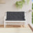 Red Barrel Studio® Garden Bench Cushions 2 Pcs 2.8" Fabric-790980113-790980110