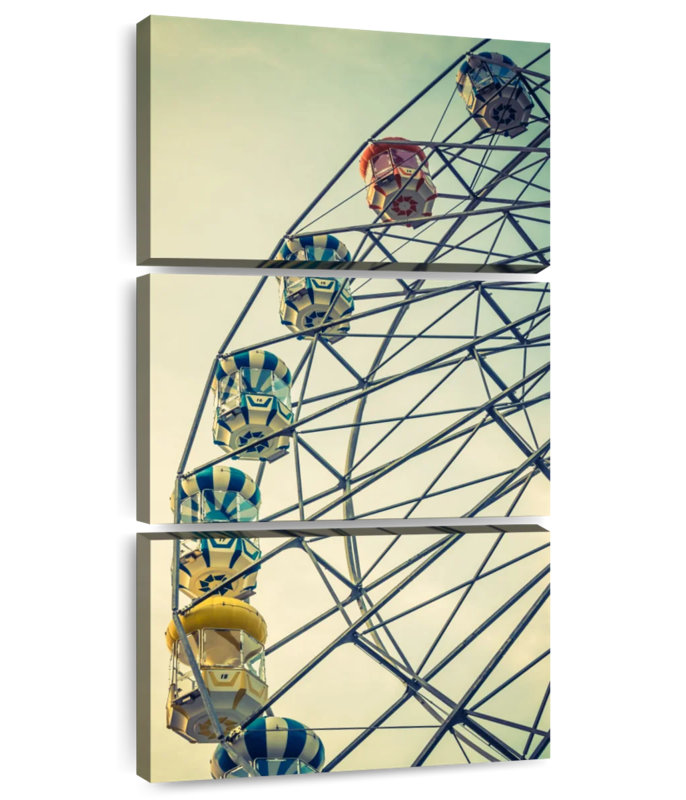 Grande roue rétro