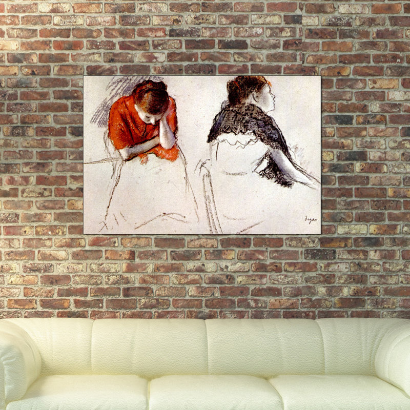 Edgar Degas - Wrapped Canvas Painting