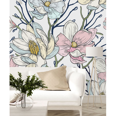 Floral Wall Mural