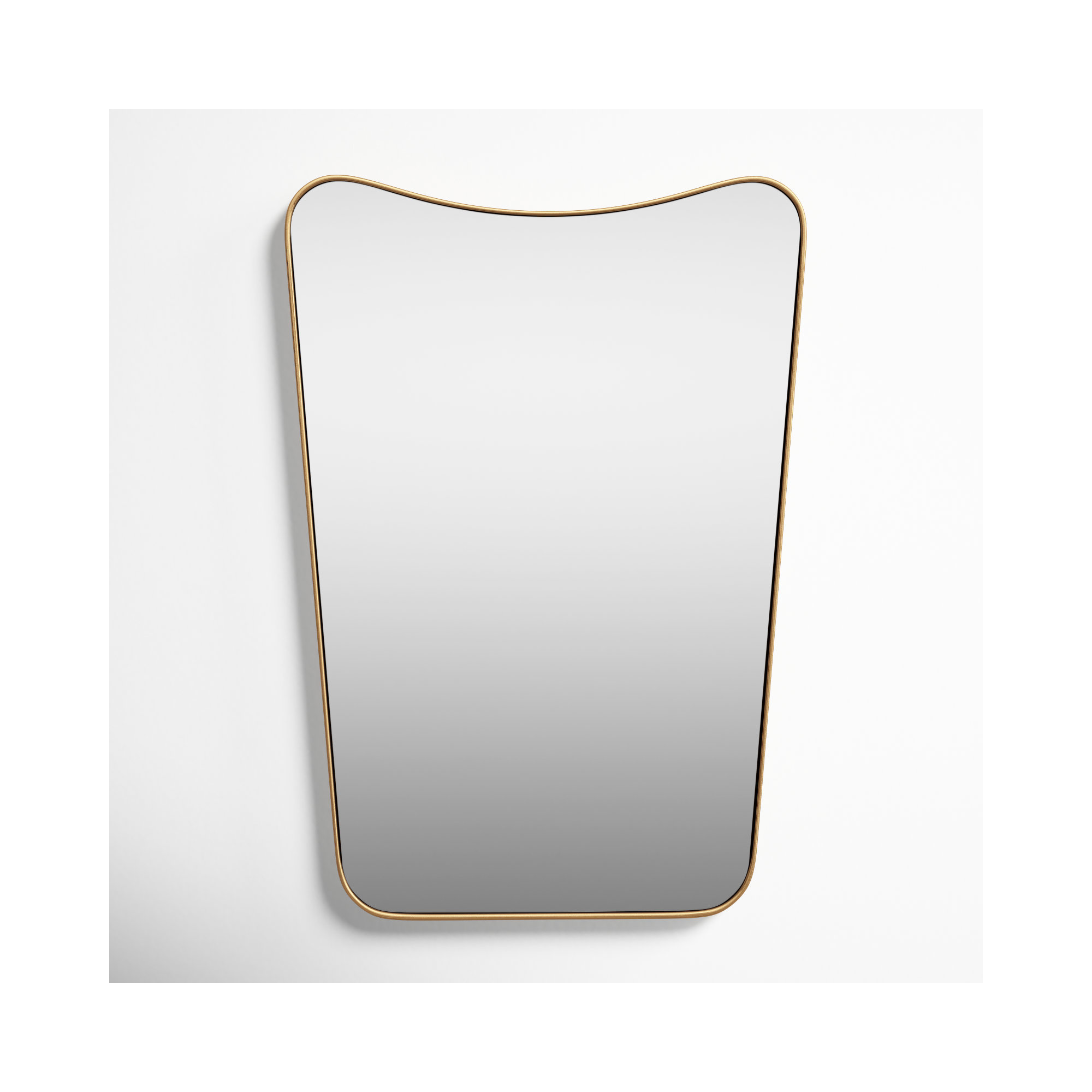 Beale Metal Asymmetrical Wall Mirror