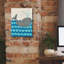  «Trumans Voyage 3» par Chariklia Zarris, art mural sur toile, 12 po x 16 po