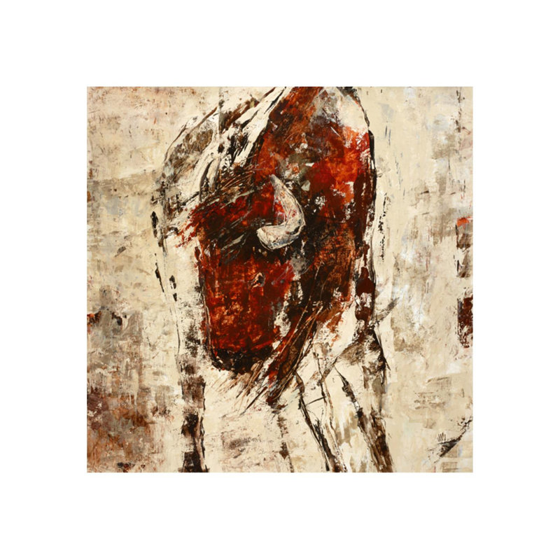American West par Jodi Maas - Peinture, H 50 po x l 50 po, Extérieur