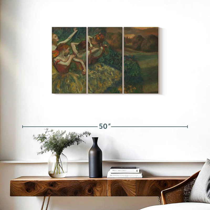 Enn Four Dancers, 20" H x 33" W
