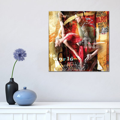 Dance II 1 Piece Wrapped Canvas Wall Art