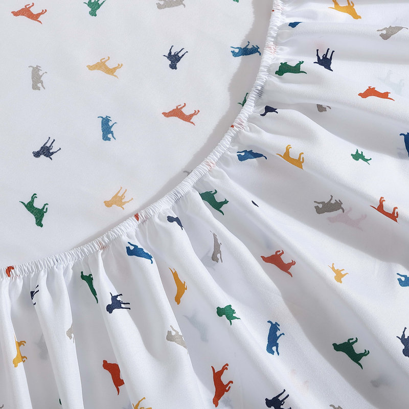 Ensemble de draps Eddie Bauer, Ensemble de draps pour lit simple TG avec 1 taie d, Buddy le chien