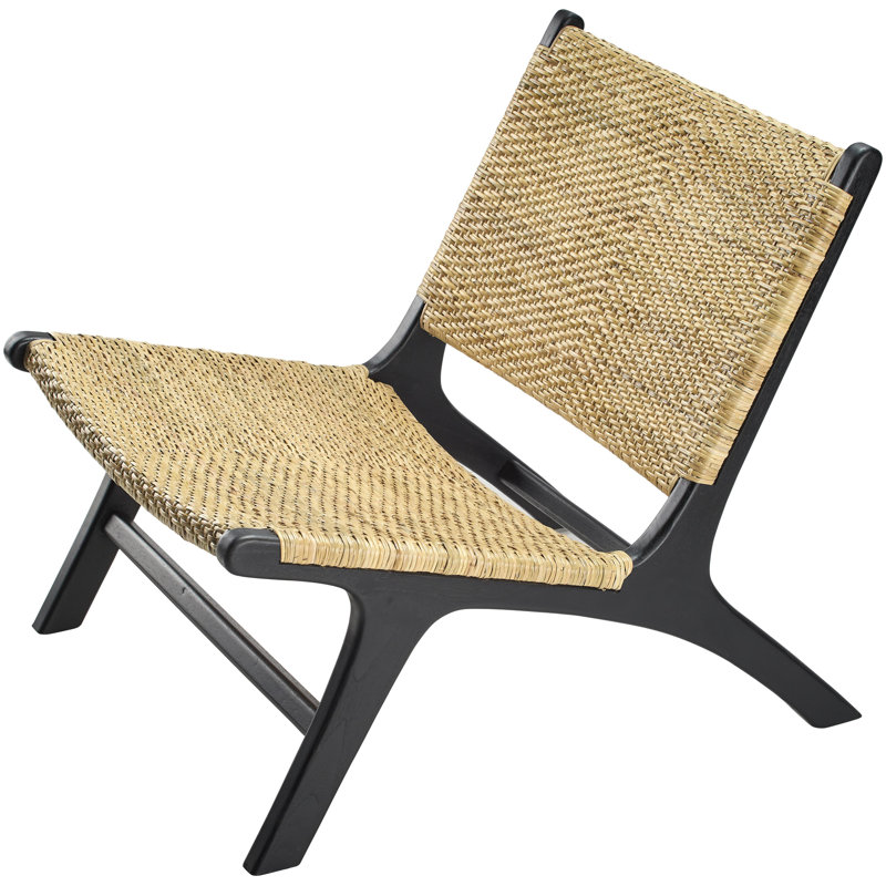 Bevans Modern Accent Chair, Wood