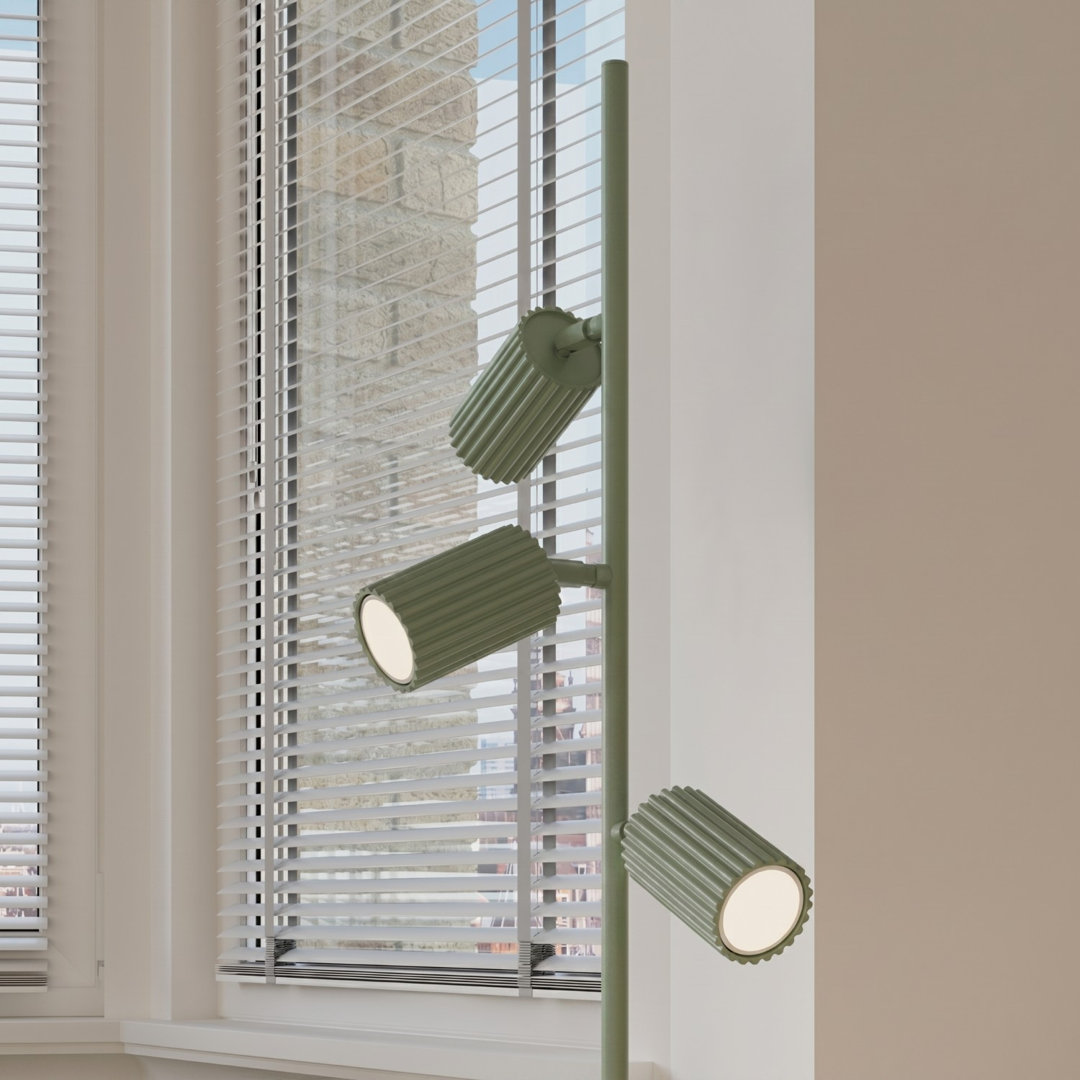 Sollux Lighting Floor Lamp Karbon 3 Olive Green - Image 3