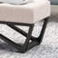 Modern With Button- Seat And Sleek Appearance Sophisticated Design Stable Leg Construction