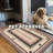 Levetta Braided Jute Reversible Cranberry/Black/Tan Rug-846828876
