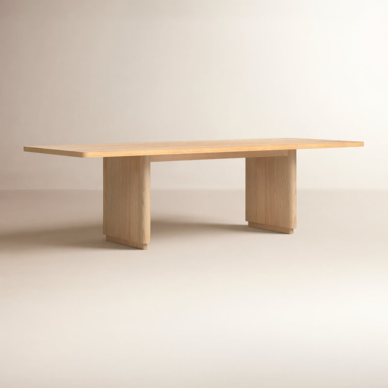 Mille 104" Dining Table, Oak