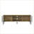 TV Furniture Modern Burke 70"W 2-Door TV Stand White & Oak | White+Oak | Fits 60-69" TVs