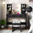 Makeup Vanity Desk With Lighted Mirror Charging Station 3-color Dimmable Led Lights -1067994622