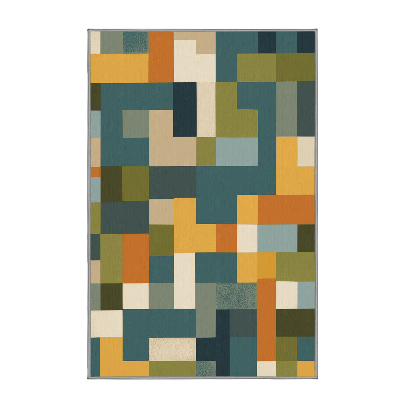 Mosaic Mosaic Rug, Rectangle 8' x 10'