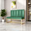 Banc rembourré en similicuir Simple Leisure Cafe-100559474