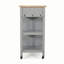 Chariot de cuisine polyvalent et élégant avec de multiples fonctions pour les cuisines compactes