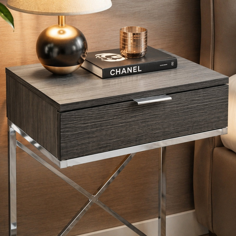 Versatile Side Table with Storage and Modern Design for Any Room