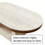 Table basse ovale avec rangement Living-354666371