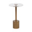 Table d'appoint en acrylique 21 po Sania de H 21 po - 12 po x 12 po x 21 po Sanches