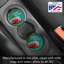 Ensemble de 2 sous-verres de voiture Feeling Groovy Bus