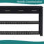 Console de 62,2 po avec 4 tiroirs et une tablette spacieuse-302942801