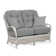 Everglade 53" Flared Arm Loveseat