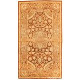 One-of-a-Kind Rectangle 4' X 7'2" Hand Knotted Area Rug