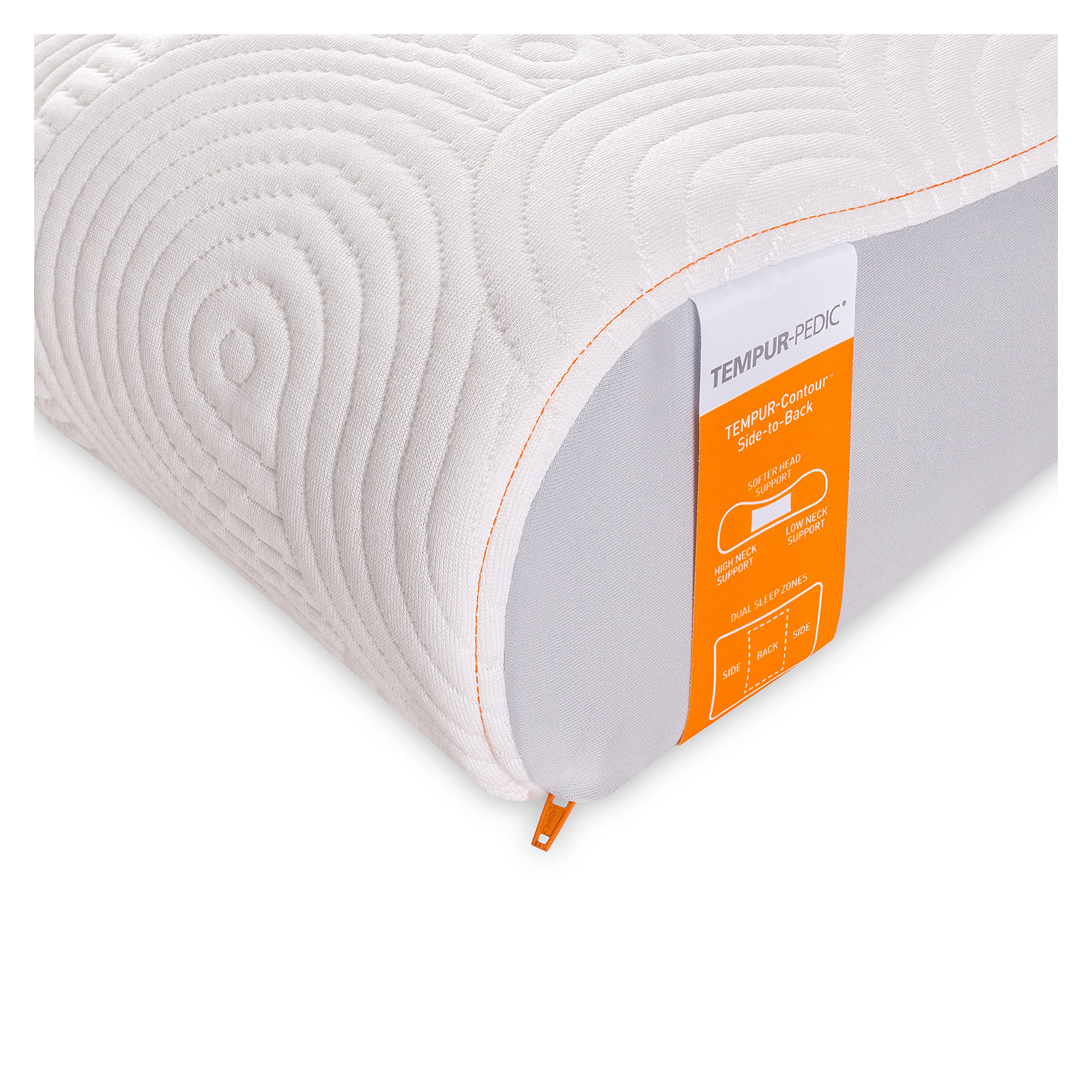 Tempur-Pedic Bedding Advanced Neck Relief Memory Foam Queen Firm Support Pillow