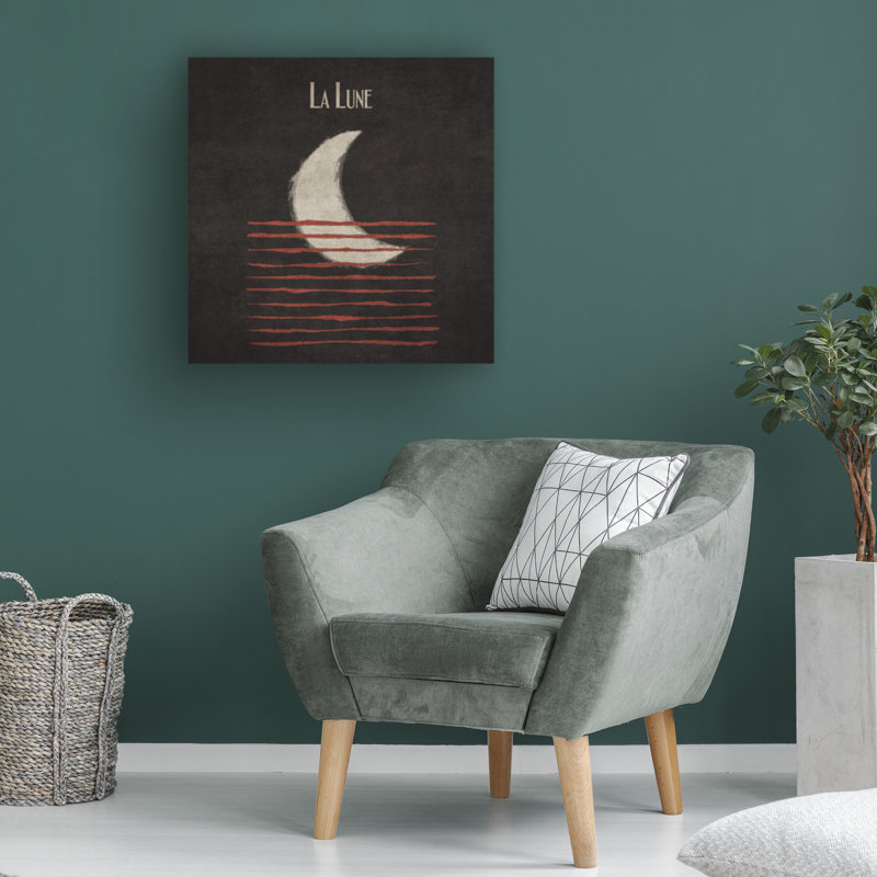 Art sur toile «Bachelor Emel Tunaboylu La Lune», H 14 po x l 14 po