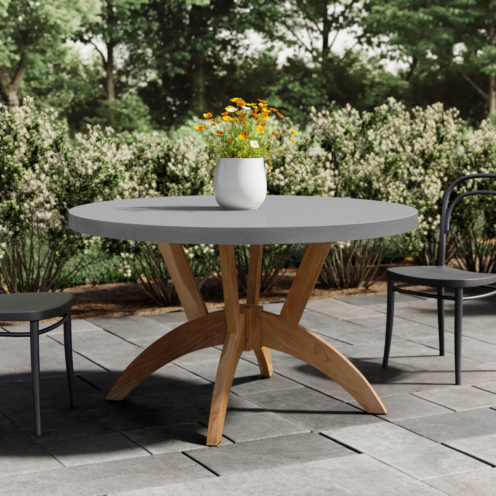 Akiva 52'' Outdoor Dining Table
