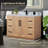 Cicero 48" Single Bathroom Vanity with Grain Engineered Stone Countertop without Mirror
