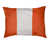 Orange / blanc