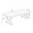 Burlywood Rectangular Solid Wood desk-380025629