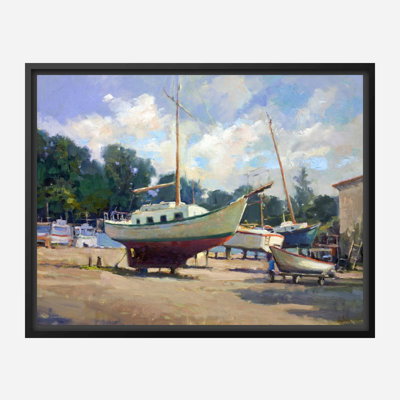 Dry Dock Print by John Beard