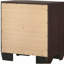 Table de chevet rectangulaire 2 tiroirs Copper