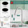 Single handle kitchen faucet with two pull-down water outlet modes