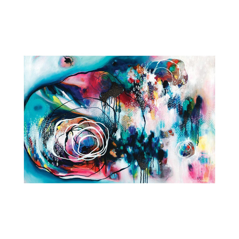 Resonance In Progress by Brenda Mangalore - Wrapped Canvas Painting, 66.04 cm H x 45.72 cm W x 1.91 cm D