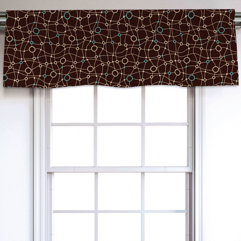 Sateen Ruffled Window Valance