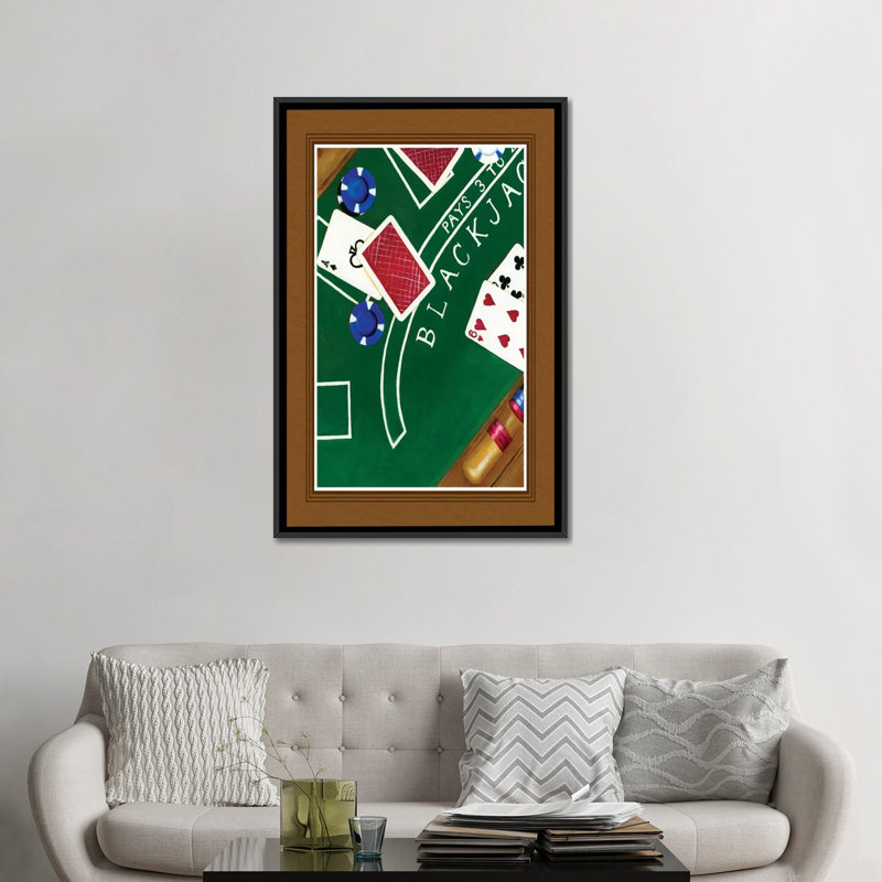« hit me », reproduction sur toile, H 26 po x l 18 po x P 1,5 po, Toile avec cadre flottant noir, Pas de tapis