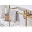 Ensemble de meuble-lavabo oval avec robinet et trop-plein Copeland Stone-580398438