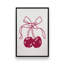 «Cherry Bow Ribbon» par Kira, reproduction d'art-1704439797-1704439794-1704439798