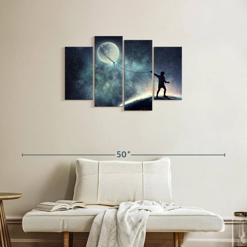 Oberle Catch The Moon, 22'' H x 36'' W