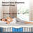 Kescas 12" Medium Charcoal Infused Memory Foam Mattress-97026424-122548969