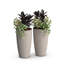 Ensemble de 2 jardinières de 56 cm de hauteur avec plateau amovible, chai-132260815-132260818-132260825